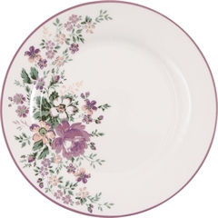 Plate Marie dusty rose