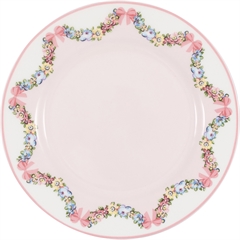 Plate Maya pale pink