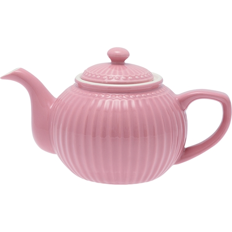 Teapot Alice dusty rose