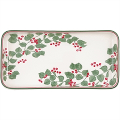 Tray small Scarlett white