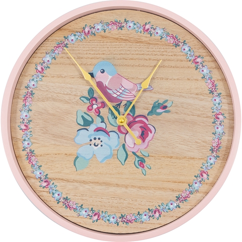 Wall clock Ellie white - Ø: 30 cm