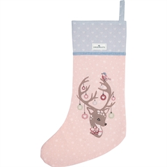 Stocking Dina pale pink