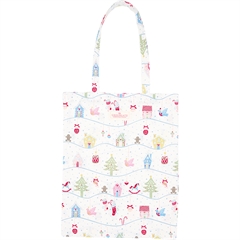 Bag cotton Laura christmas white