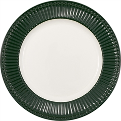 Dinner plate Alice pinewood green 