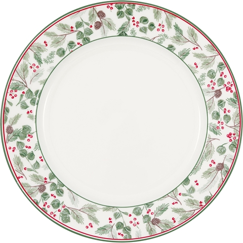 Dinner plate Merle white