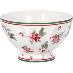 French bowl medium Astrid white