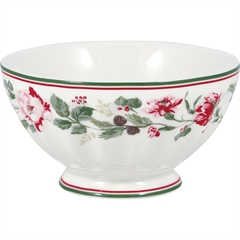 French bowl xlarge Leonora white