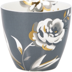 Latte cup Aslaug dark grey