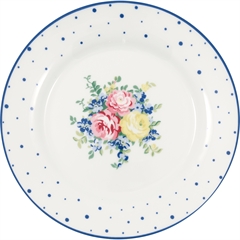 Plate Laura white