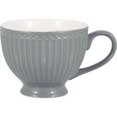 Tea cup Alice stone grey 
