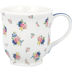 Tea mug Augusta white