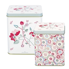 Square box Mozy pale pink set of 2pcs