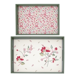 Tray Mozy pale pink set of 2 ass 