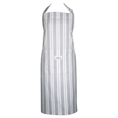 Apron Elinor pale grey