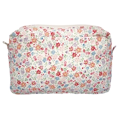 Cosmetic bag large Clementine white