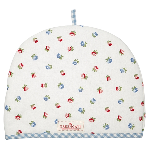 Tea cosy Viola white