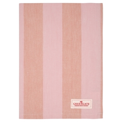 Tea towel Alfrida coral