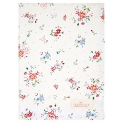 Tea towel Belle white