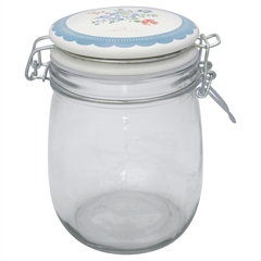 Storage jar Henrietta pale blue 0,75L