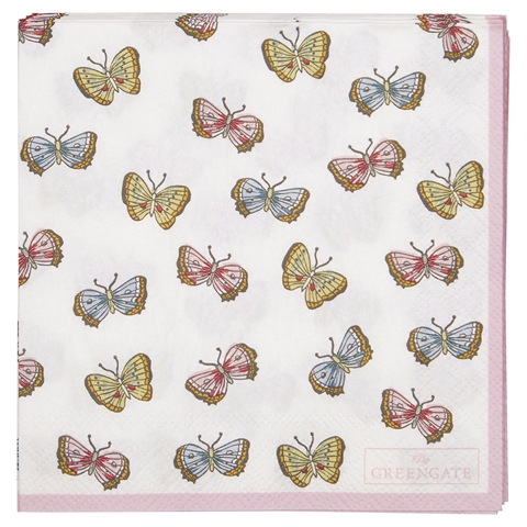 Napkin Maisie white small 20pcs