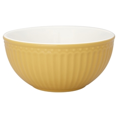 Cereal bowl Alice honey mustard