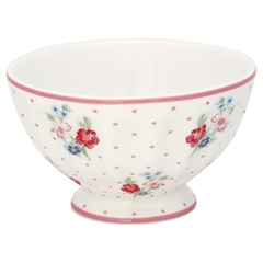 French bowl medium Eja white