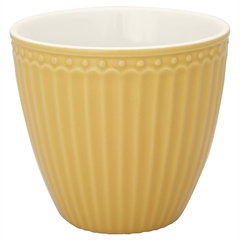 Latte cup Alice honey mustard