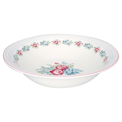 Salad bowl Henrietta white