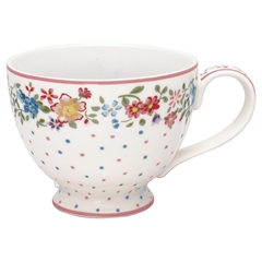 Teacup Belle white - 1 stk tilbage