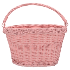 Bike basket pale pink