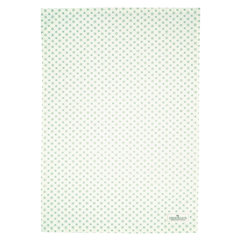 Tea towel Laurie pale green
