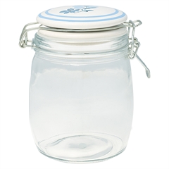 Storage jar Laerke white 0,75L