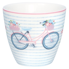 Latte cup Alvilda white