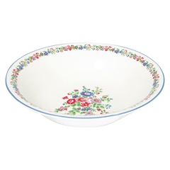 Salad bowl Ailis white