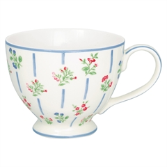 Teacup Hannah white ~ 1 stk tilbage