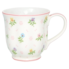Tea mug Cilja white