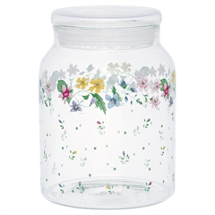 Storage jar Fiola white 1,2L