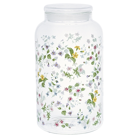 Storage jar Karolina white 2,5L