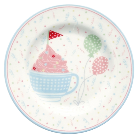 Small plate Alma birthday white