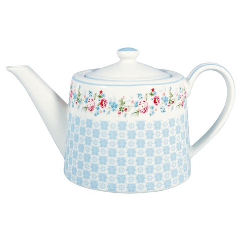 Teapot Edie pale blue