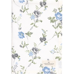 Tea towel Celestine white