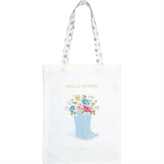 Bag cotton Josefina summer white