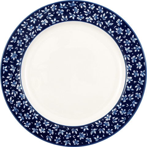 Dinner plate Dahla blue