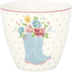 Latte cup Josefina summer white