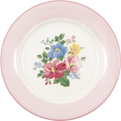 Plate Josefina white