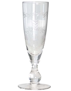 Champagneglas fra danske GreenGate 