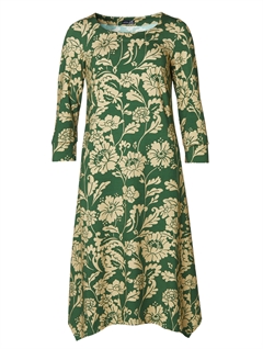 Green Leaves etLathyrus - du Milde etc kjole