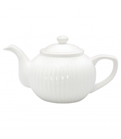 Teapot Alice white