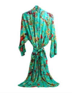 Kimono Royal Paradise Turqouise - one size 