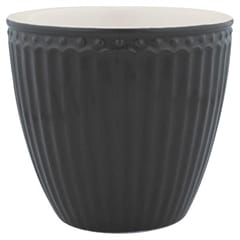 Latte cup Alice dark grey